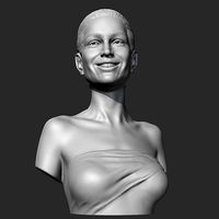 Angelina Jolie 3D print model | 3D
