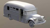 Colectivo Chevrolet modelo 1946 Printable | 3D