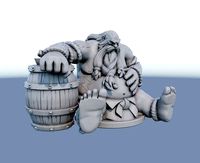 gragas League of Legends 3D print model | 3D