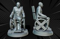 Marvel crisis protocol Xavier presupported included | 3D