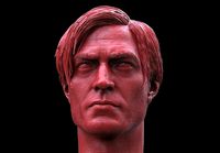 Robert Pattinson - Bruce Wayne Head-Batman | 3D