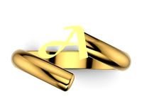 a alphabet ring stl verified | 3D