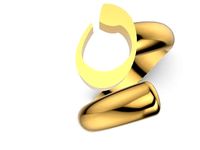 o alphabet ring stl verified | 3D