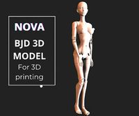 Bjd Doll for 3d printing - 3D BJD DOLL- BJD DOLL 3D MODEL | 3D