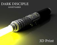 Dark Disciple Asajj Ventress Lightsaber - 3D printable | 3D