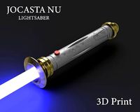 Jocasta Nu Lightsaber Kit - 3D printable | 3D