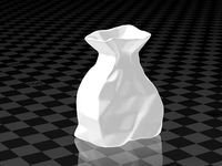 crumpled paperbag | 3D
