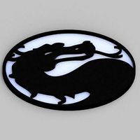 Coaster Mortal Kombat | 3D