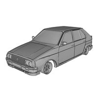 Citroen Visa 1000 pistes | 3D