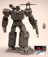 TRANSFORMER SOUNDWAVE G1 CON LASERBEAK 3D print model | 3D