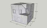 Mini Concrete Planter Box18 | 3D