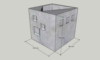 Mini Concrete Planter Box16 | 3D