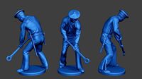 American Sailor Civil War Union wrench ACWUS2 | 3D