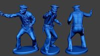 American Sailor Civil War Union Shoot ACWUS2 | 3D