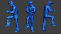 American Sailor Civil War Union handle ACWUS2 | 3D