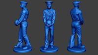American Sailor Civil War Union CannonBall ACWUS2 | 3D