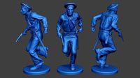 American Sailor Civil War Union Run ACWUS1 | 3D