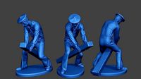 American Sailor Civil War Union Lift ACWUS1 | 3D
