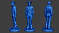 American Sailor Civil War Union Attention ACWUS1 | 3D