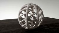 mathematical art sculpture sphere 1 - 3d print model | 3D