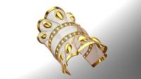 FUSION TULLE BRACELET-BK01- | 3D