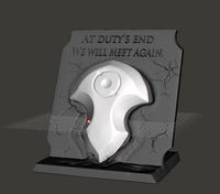 FINAL FANTASY XIV Azem Crystal and holder | 3D