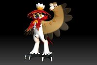 Pokemon Hisuian Decidueye | 3D