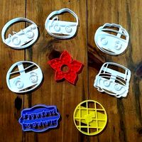 Cookie Cutter Stranger Things | 3D