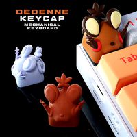DEDENNE POKEMON - KEYCAP 3D MECHANICAL KEYBOARD | 3D