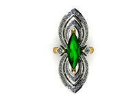Amazing Tsavorite Ring | 3D