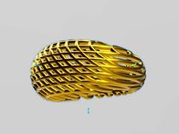modern ring stl verified | 3D