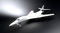 Rockwell B1 lancer Scale model | 3D