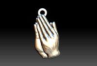 Praying Hands Maos Rezando  | 3D