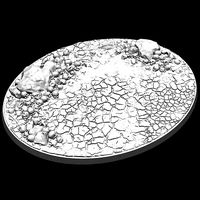 LegendGames Skull Bases - 120x92mm Oval | 3D