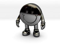 Smiley Pill Man E man | 3D