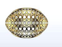 round pattern jali ring stl verified | 3D
