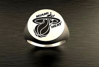 Miami Heat Ring NBA Fans | 3D