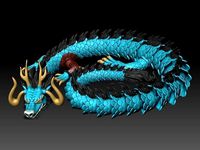 ARTICULATED DRAGON - KAIDO ONE PIECE | 3D
