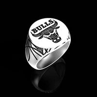 Chicago Bulls Championship Ring NBA Championship  | 3D