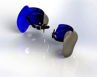 Couter - Armour plate elbow | 3D