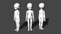BJD doll girl Kelly ball joint doll | 3D