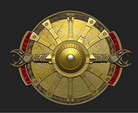 KRATOS SHIELD V2- HIGH POLY | 3D