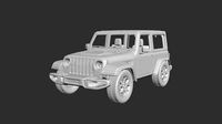 Jeep Wrangler 2Door 2022  | 3D