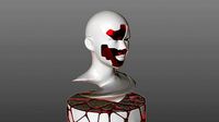 Layered Statue Sculpture | 3D