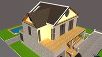 Contemporan House  | 3D