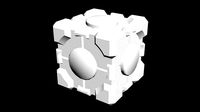 portal cube | 3D