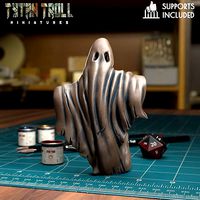 Bedsheet Ghosts 01 - Pre-Supported | 3D