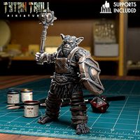 Modular Bugbear Mace - Pre-Supported | 3D