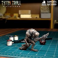 Trog Fishman - Pre-Supported | 3D