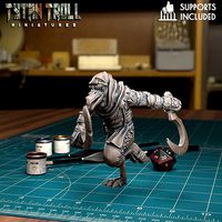 Kenku Assassin 02 - Pre-Supported | 3D